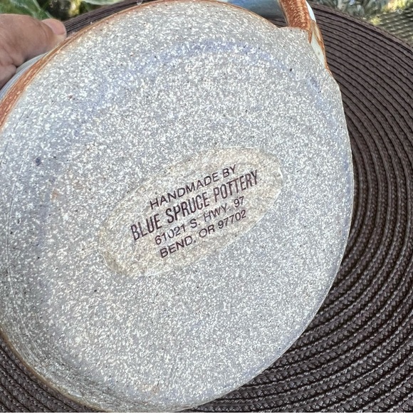 Handmade by Blue Spruce Pottery Senior Tennis Championships Finalist 1992 Mug - Picture 4 of 10